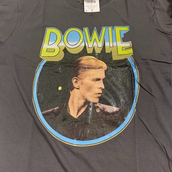 NEW David Bowie graphic retro band tee shirt - Picture 4 of 5